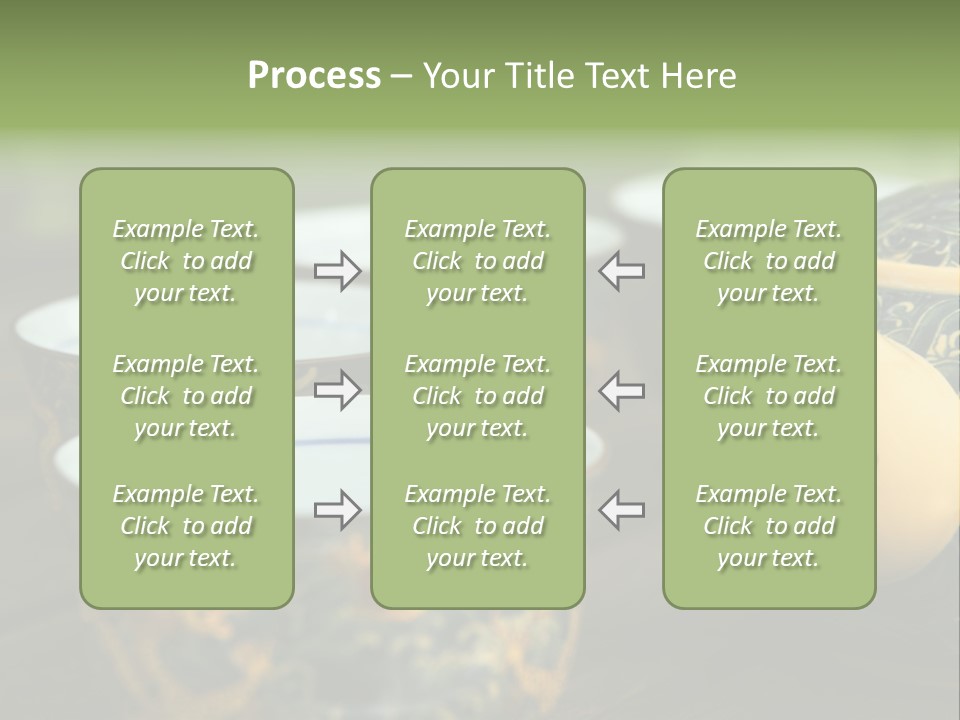 Green Summer Tea PowerPoint Template