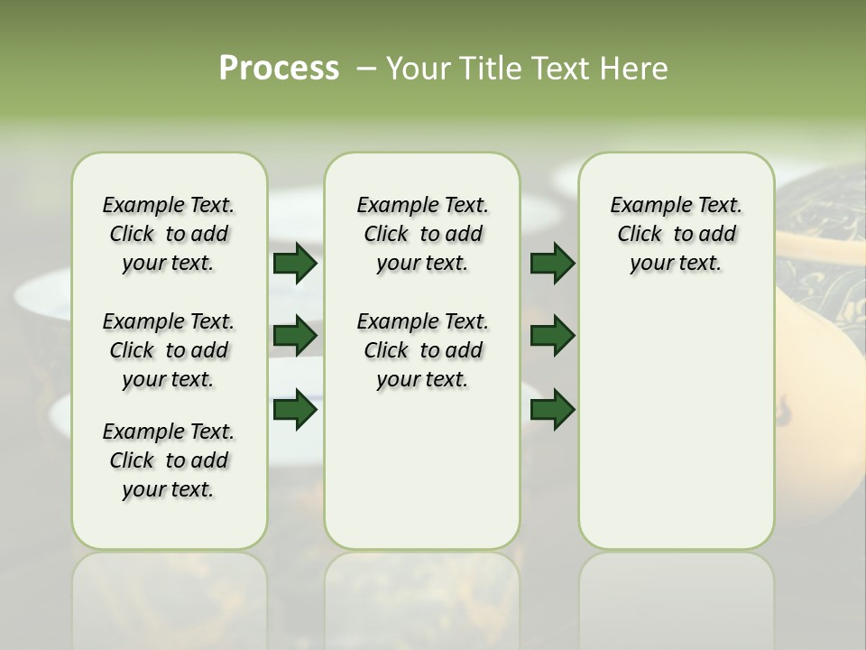 Green Summer Tea PowerPoint Template