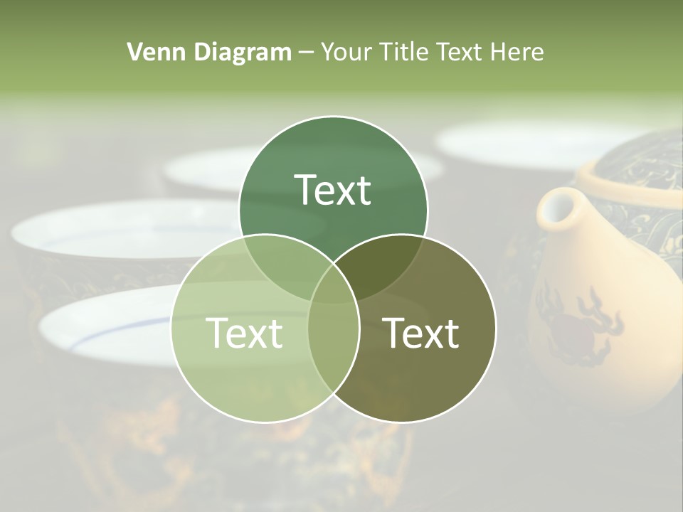 Green Summer Tea PowerPoint Template