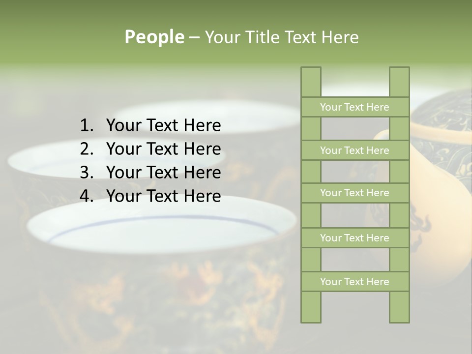 Green Summer Tea PowerPoint Template