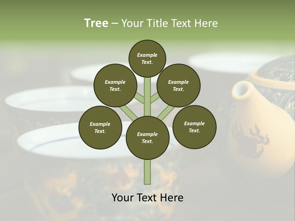 Green Summer Tea PowerPoint Template