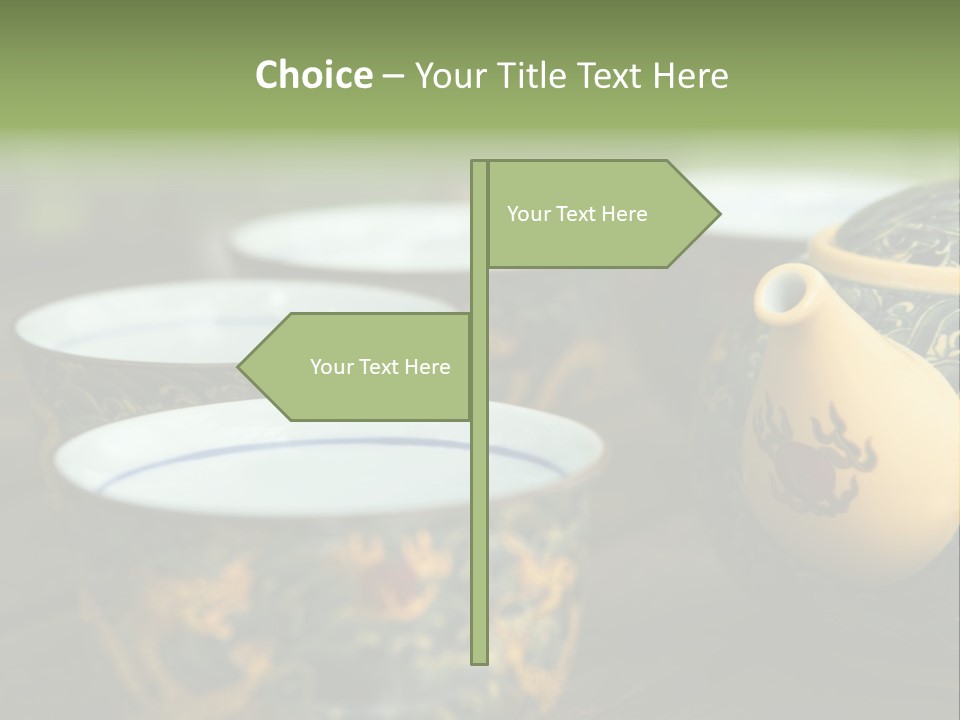 Green Summer Tea PowerPoint Template