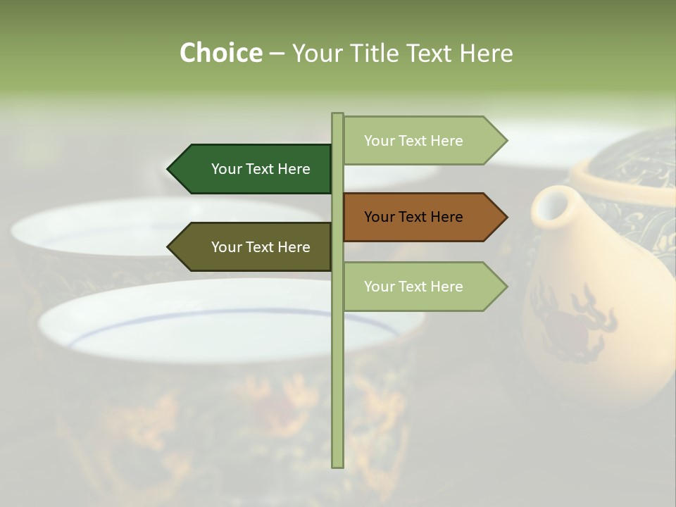 Green Summer Tea PowerPoint Template