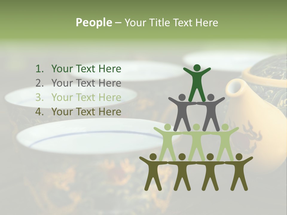 Green Summer Tea PowerPoint Template