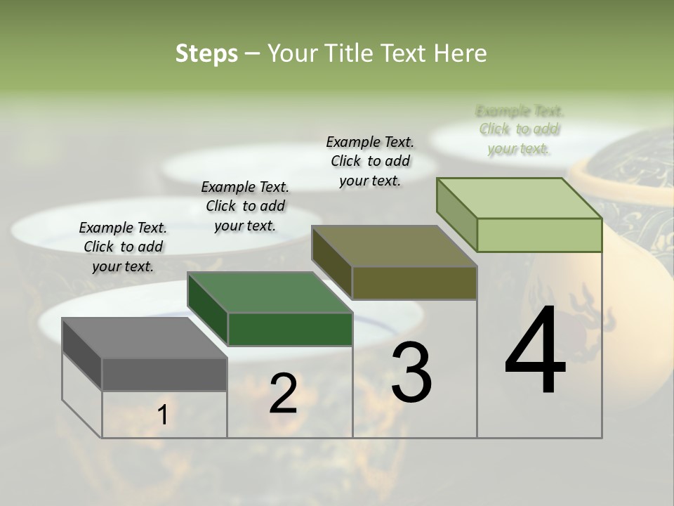 Green Summer Tea PowerPoint Template