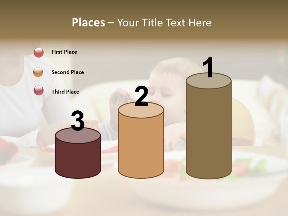 Interior Little House PowerPoint Template