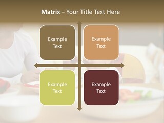 Interior Little House PowerPoint Template