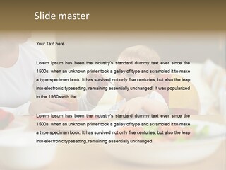 Interior Little House PowerPoint Template