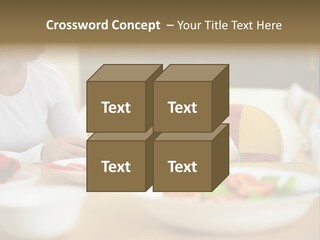 Interior Little House PowerPoint Template