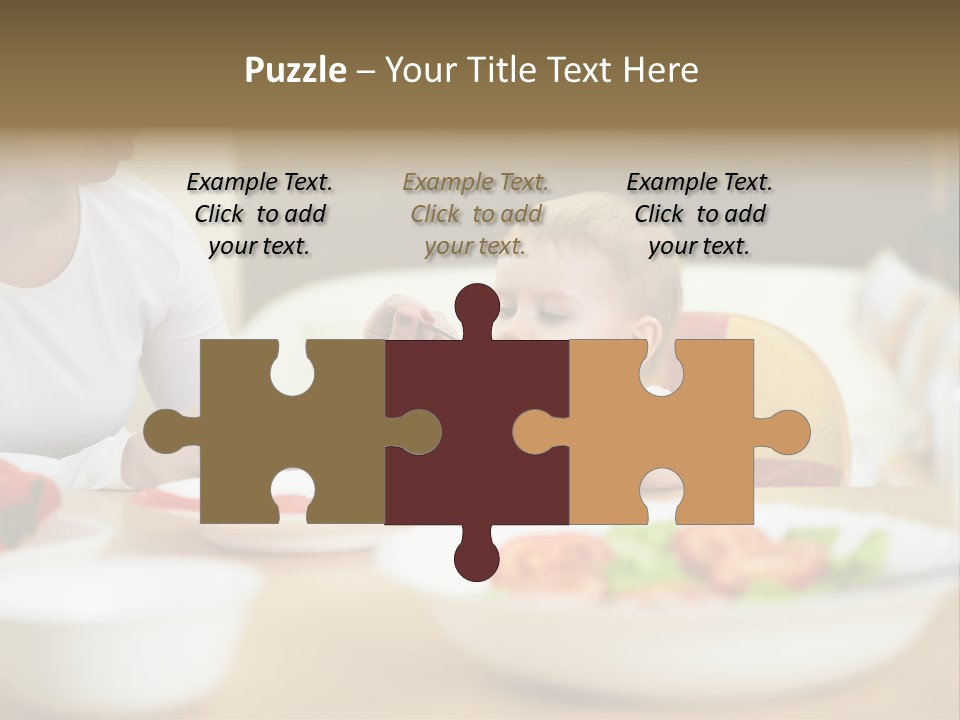 Interior Little House PowerPoint Template