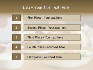 Interior Little House PowerPoint Template