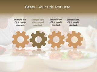 Interior Little House PowerPoint Template