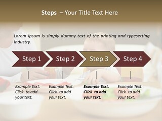 Interior Little House PowerPoint Template