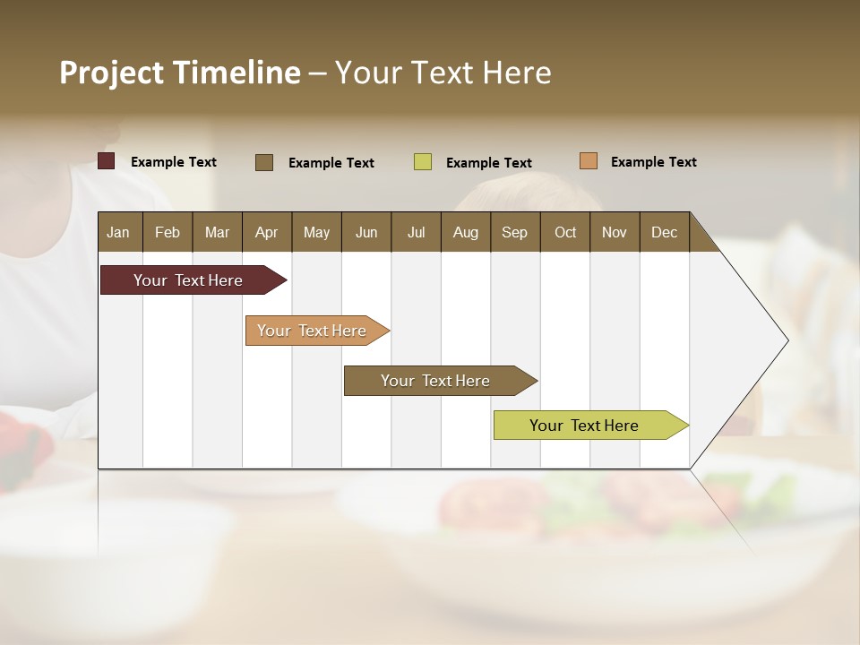 Interior Little House PowerPoint Template