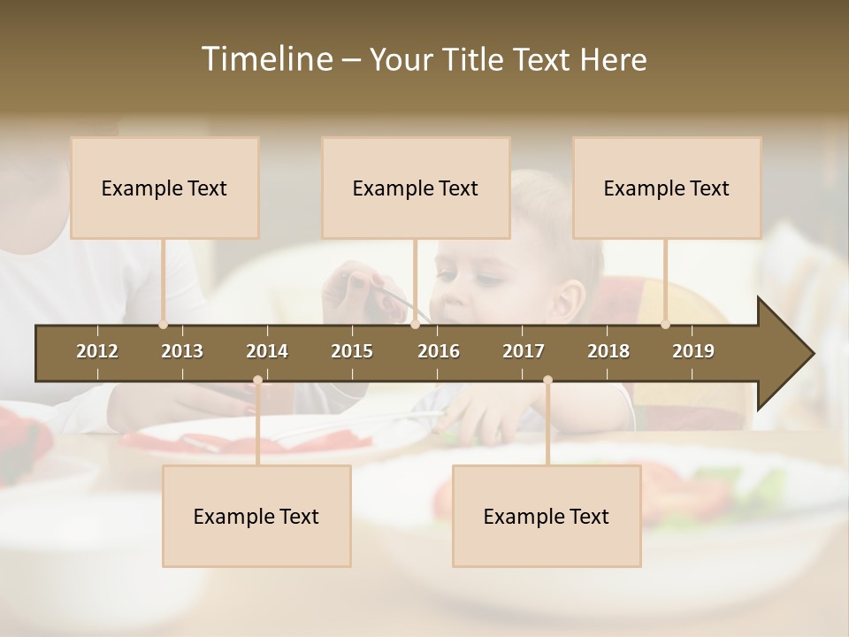 Interior Little House PowerPoint Template