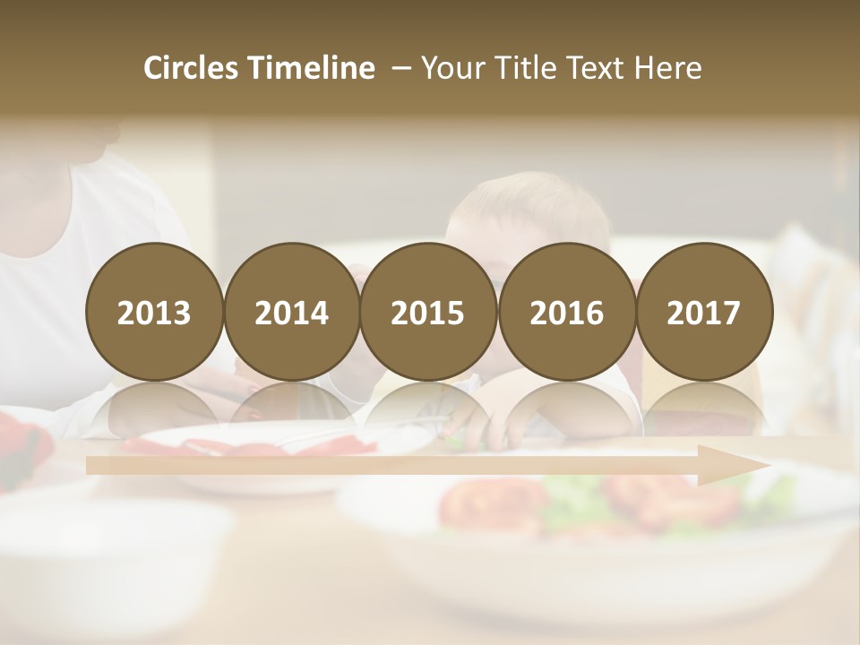 Interior Little House PowerPoint Template