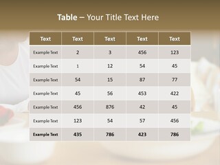 Interior Little House PowerPoint Template