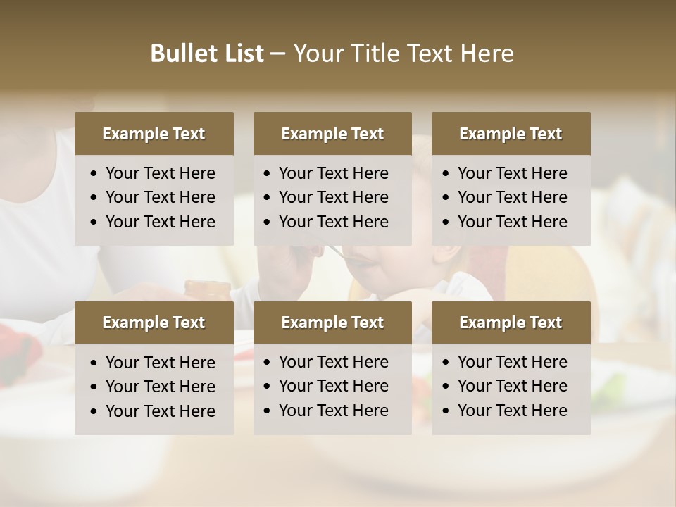 Interior Little House PowerPoint Template