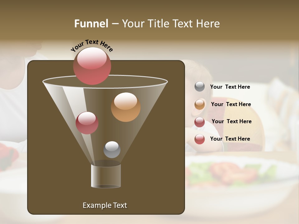 Interior Little House PowerPoint Template