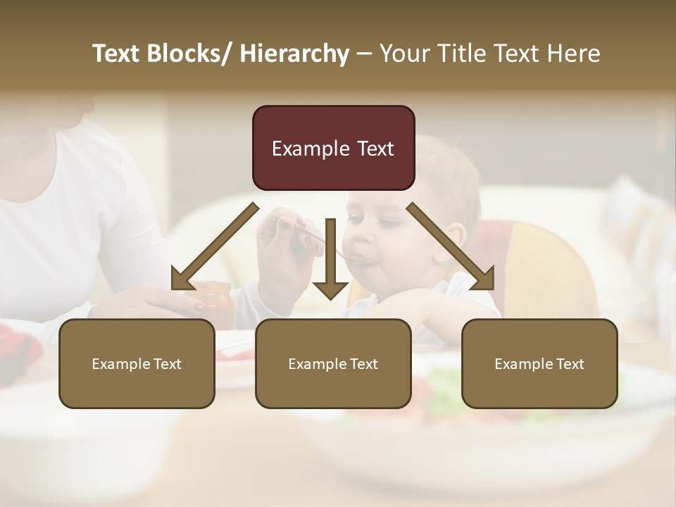 Interior Little House PowerPoint Template