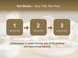 Interior Little House PowerPoint Template