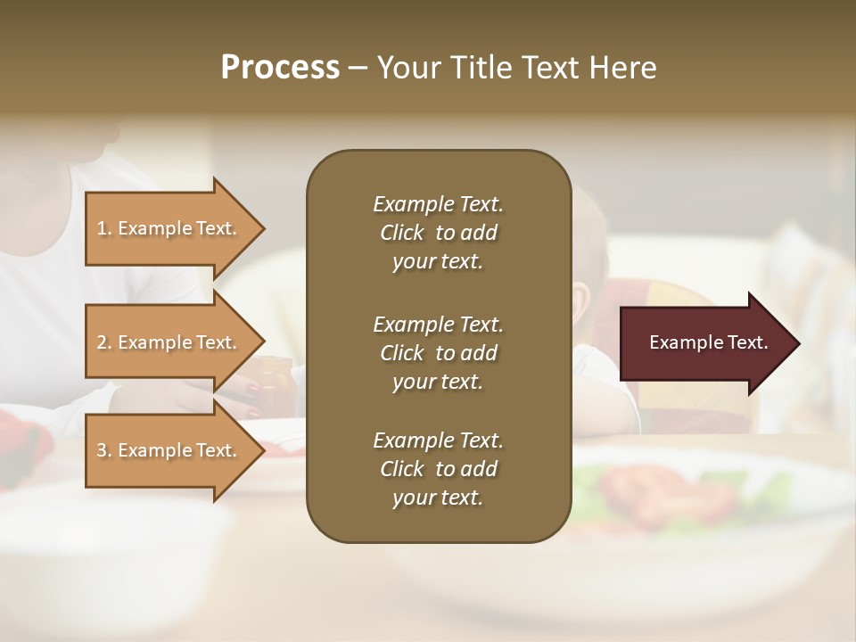 Interior Little House PowerPoint Template