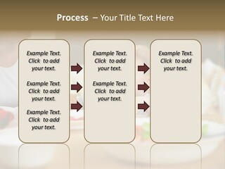 Interior Little House PowerPoint Template