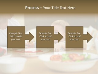 Interior Little House PowerPoint Template