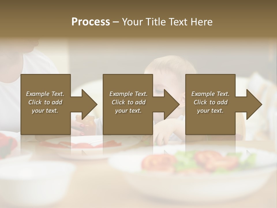 Interior Little House PowerPoint Template