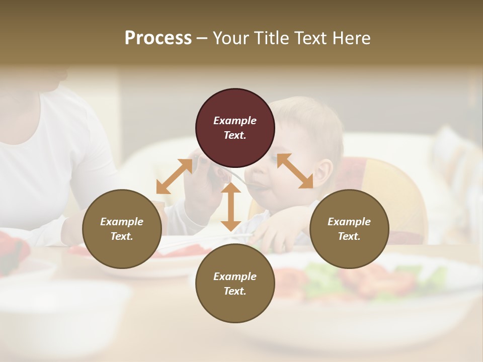 Interior Little House PowerPoint Template