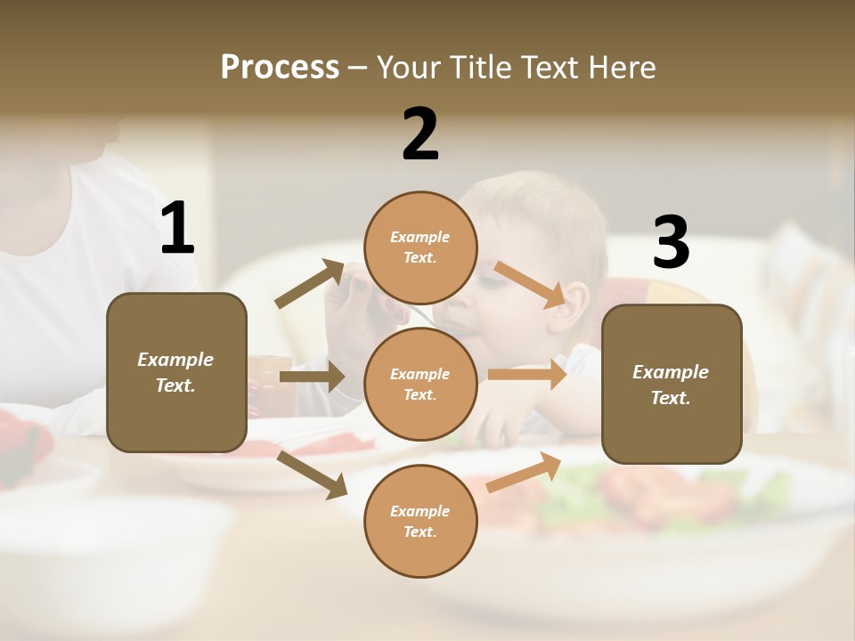 Interior Little House PowerPoint Template
