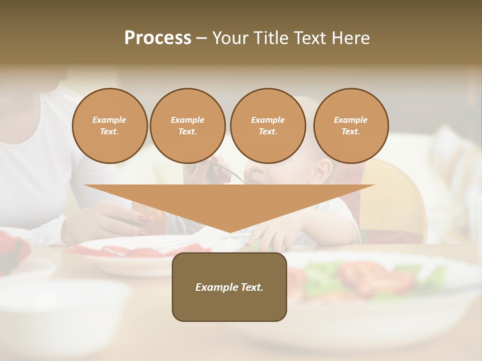 Interior Little House PowerPoint Template