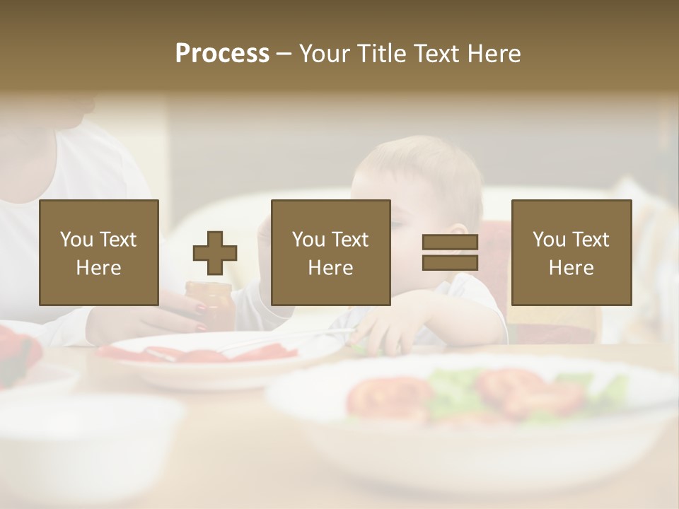 Interior Little House PowerPoint Template