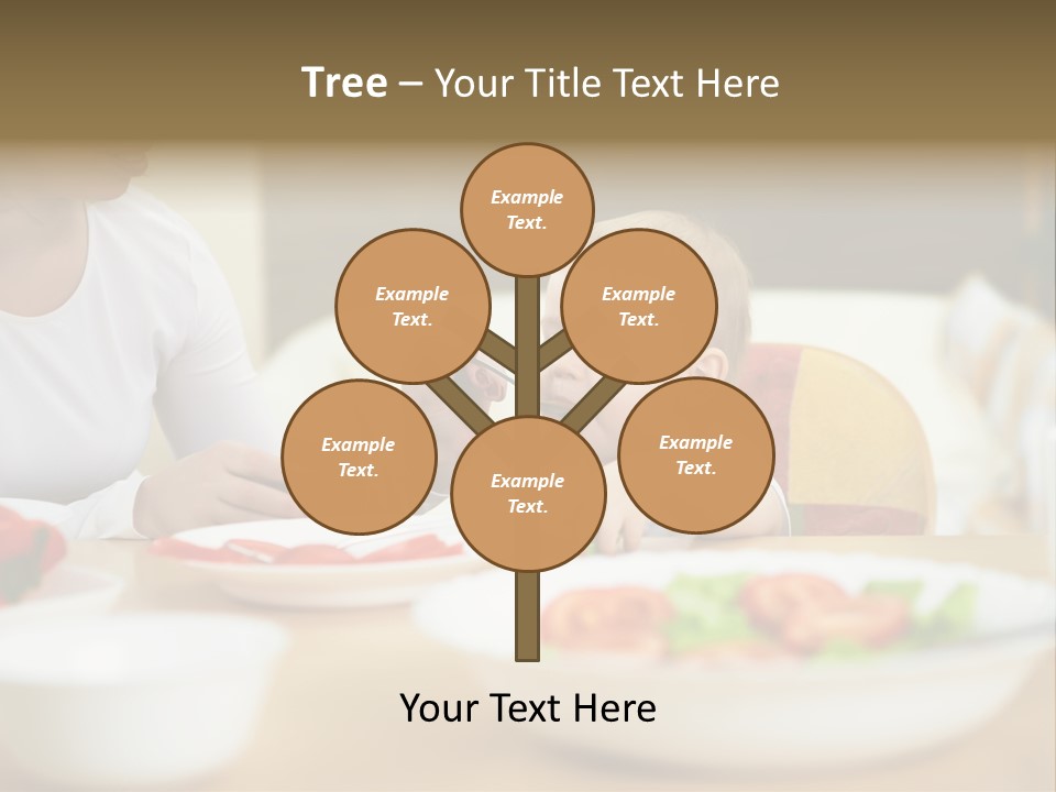 Interior Little House PowerPoint Template