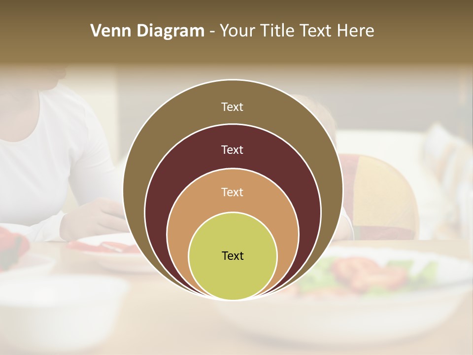 Interior Little House PowerPoint Template