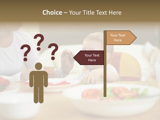 Interior Little House PowerPoint Template