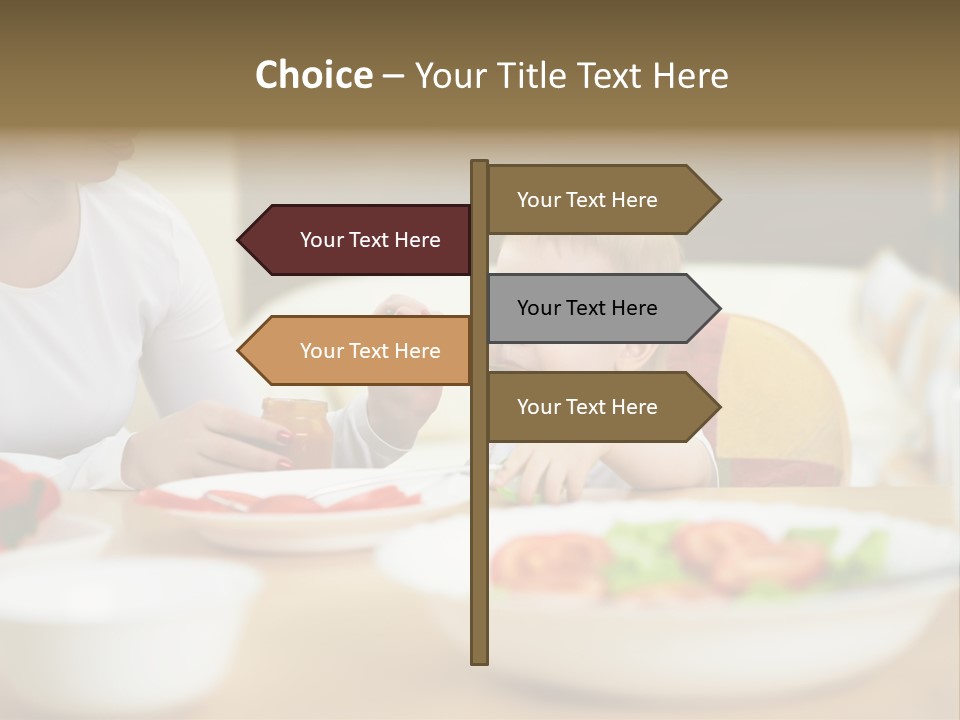 Interior Little House PowerPoint Template