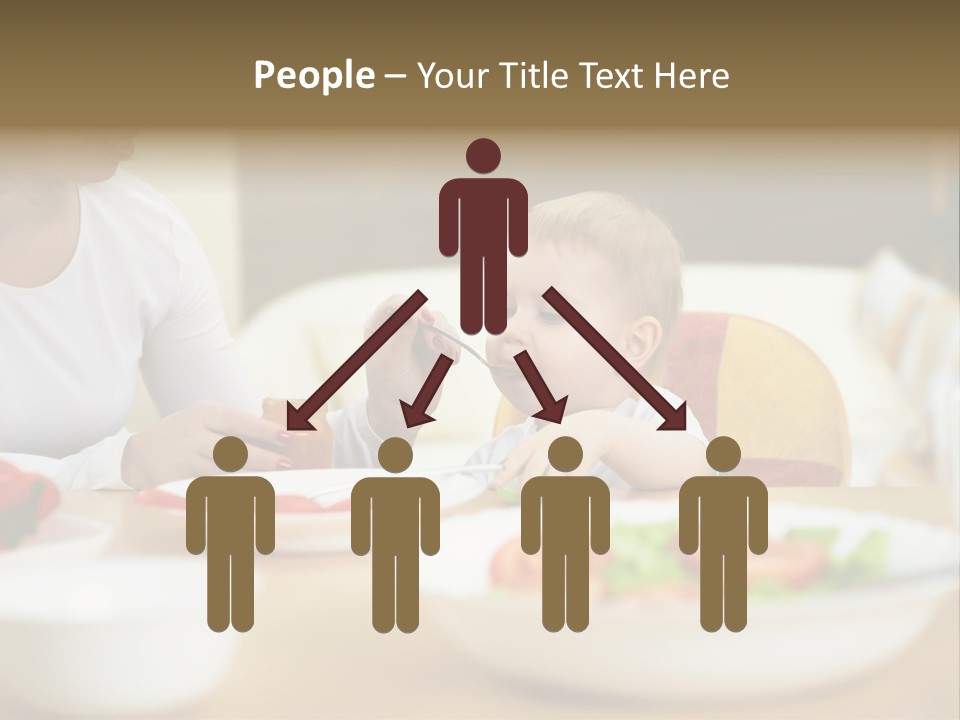 Interior Little House PowerPoint Template