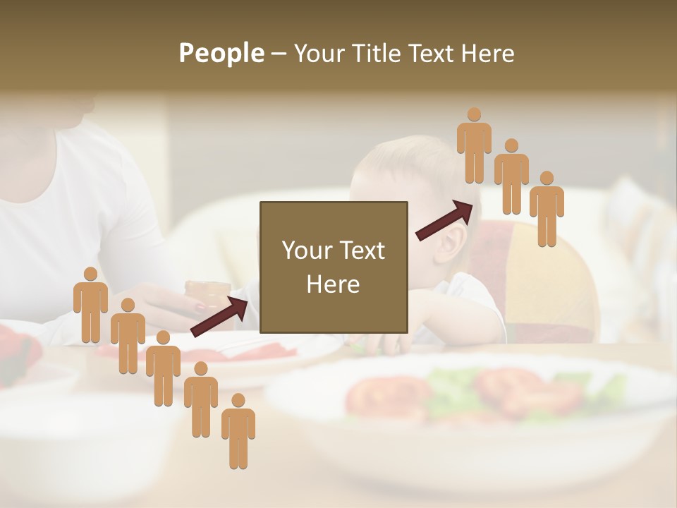 Interior Little House PowerPoint Template