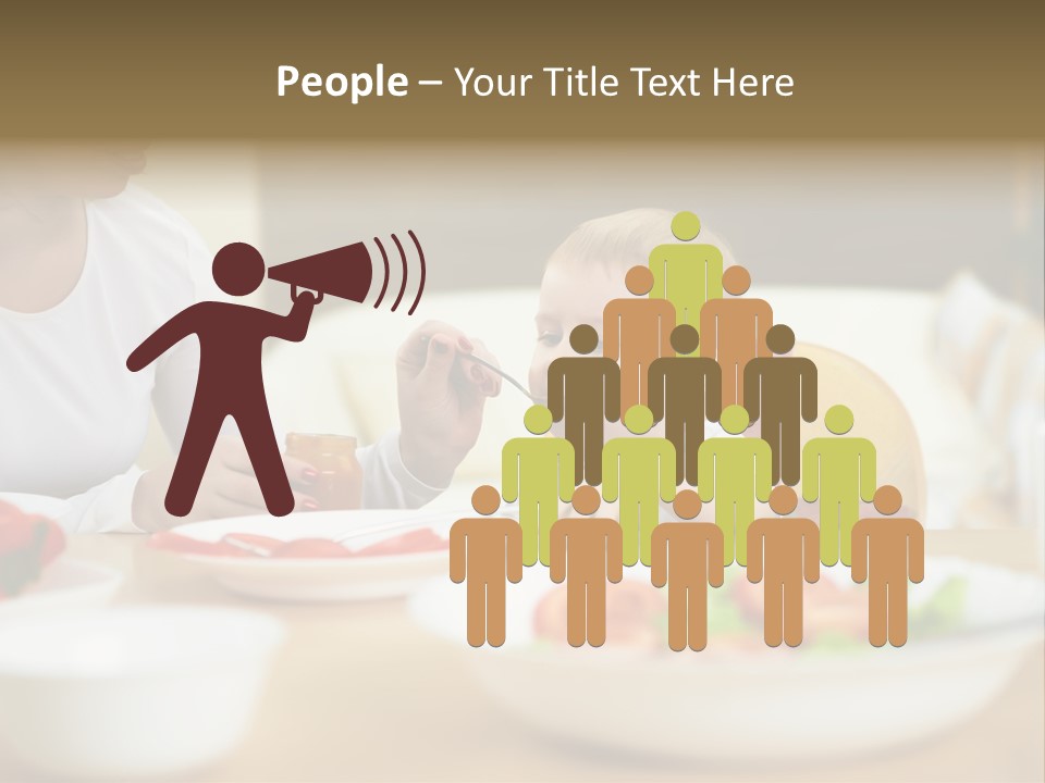 Interior Little House PowerPoint Template