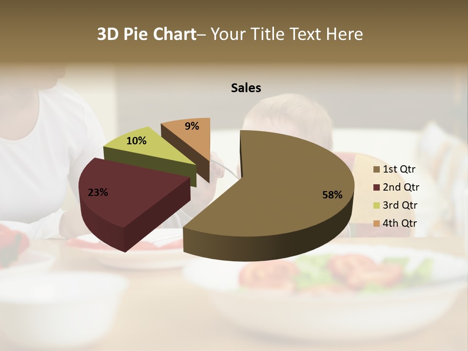 Interior Little House PowerPoint Template