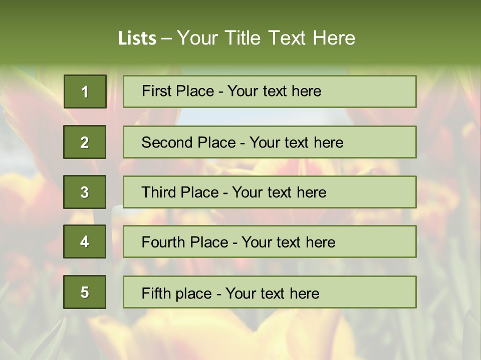 Rays Day Postcard PowerPoint Template