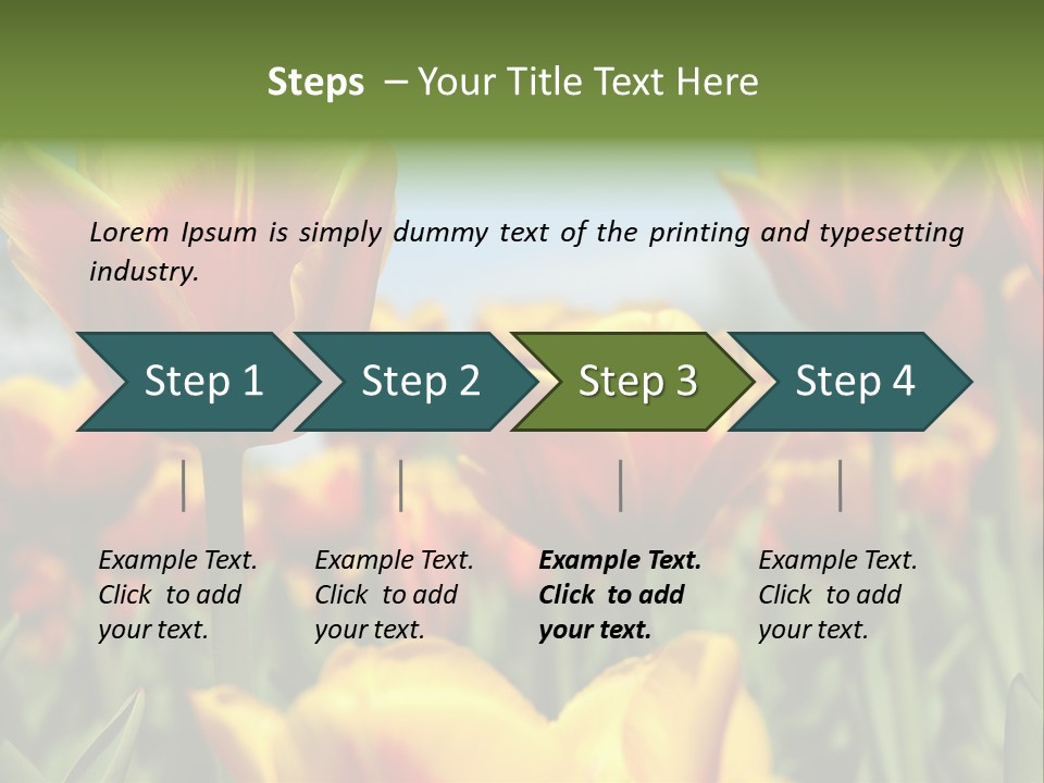 Rays Day Postcard PowerPoint Template