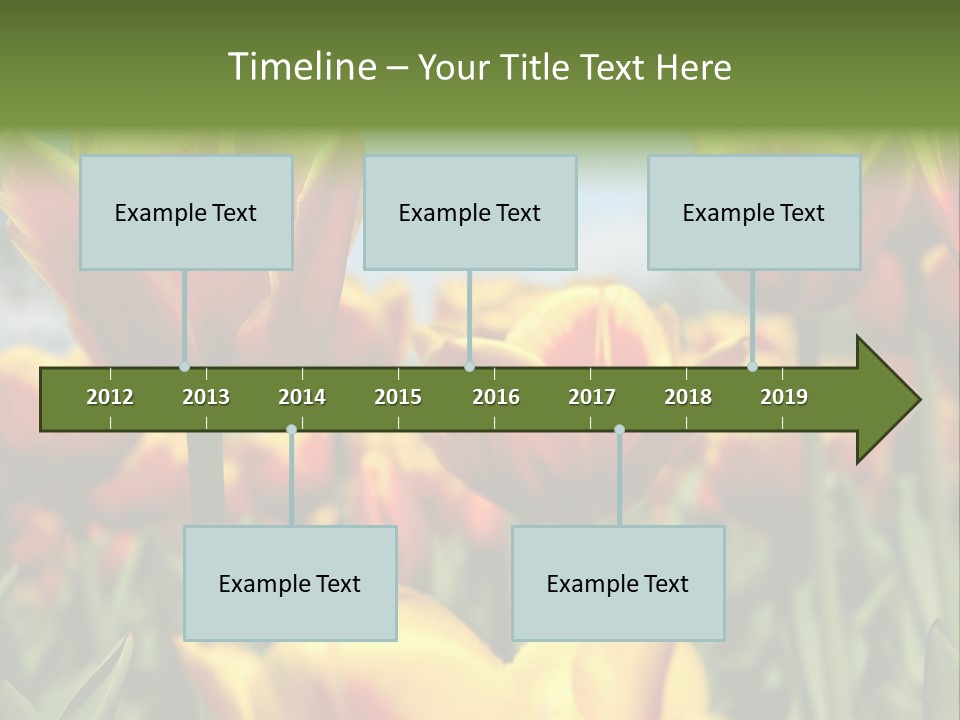 Rays Day Postcard PowerPoint Template