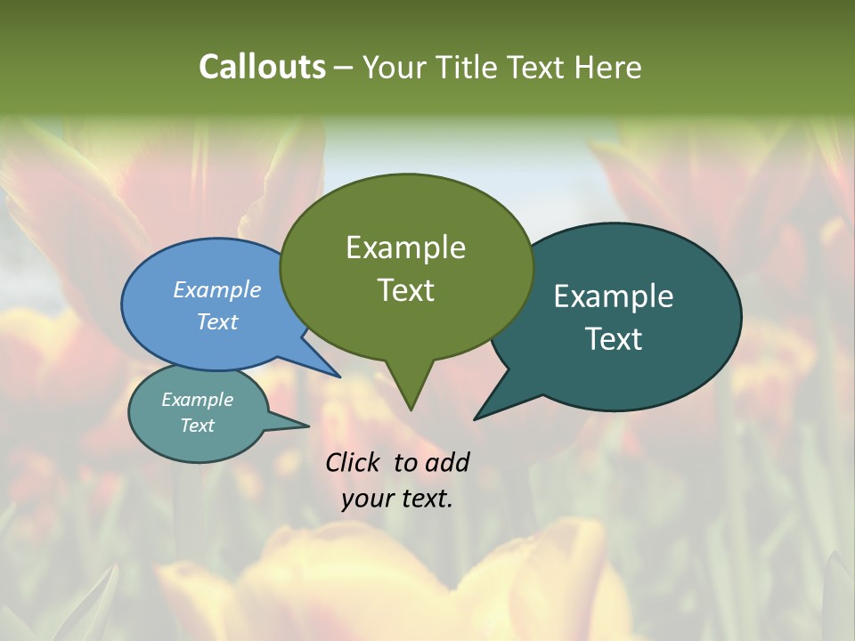 Rays Day Postcard PowerPoint Template