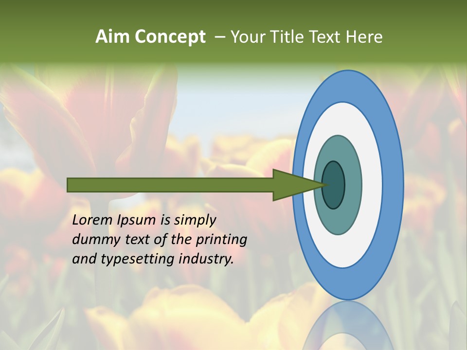 Rays Day Postcard PowerPoint Template