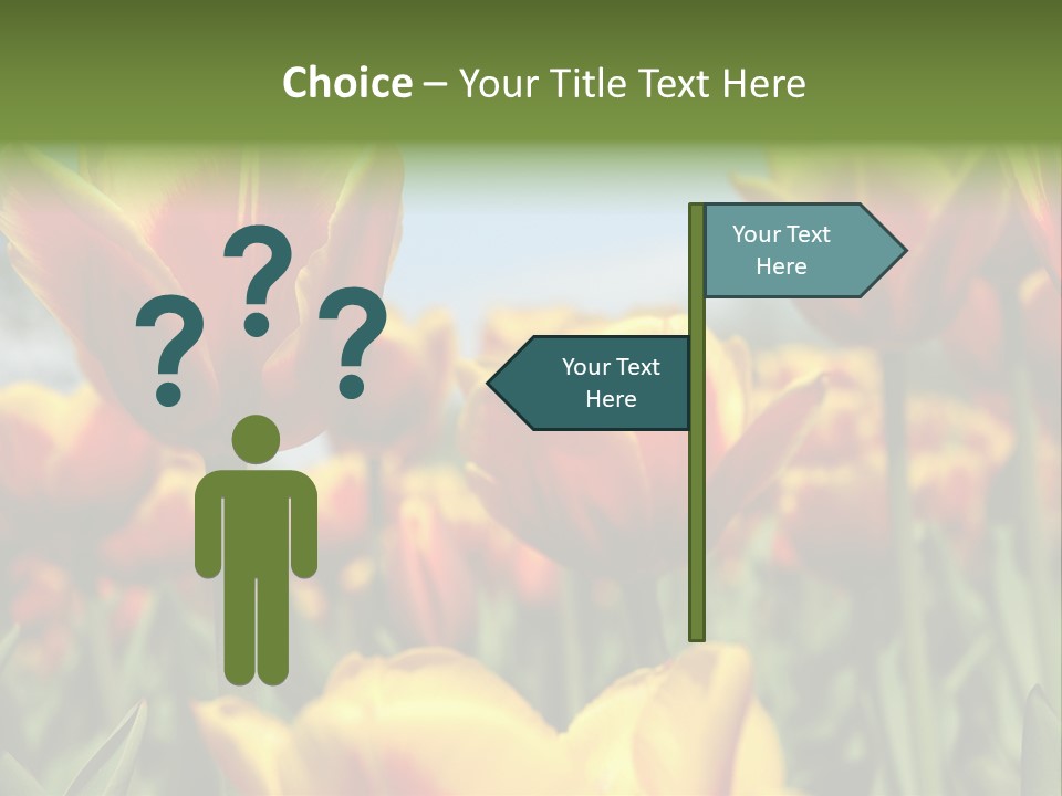 Rays Day Postcard PowerPoint Template