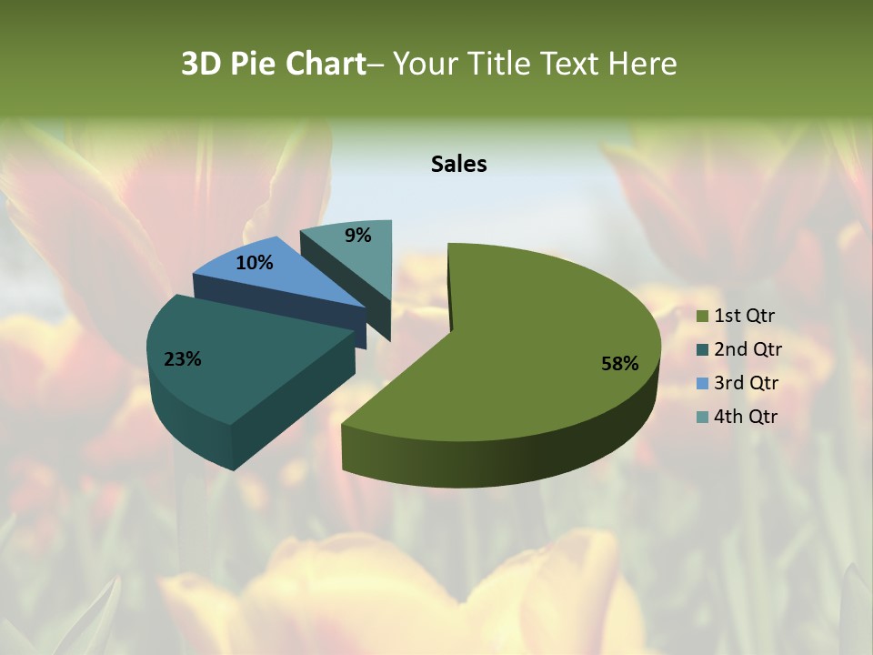 Rays Day Postcard PowerPoint Template