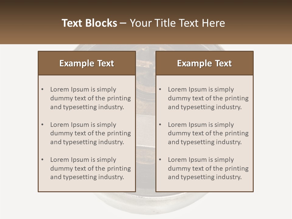 Object Blocked Safeguard PowerPoint Template