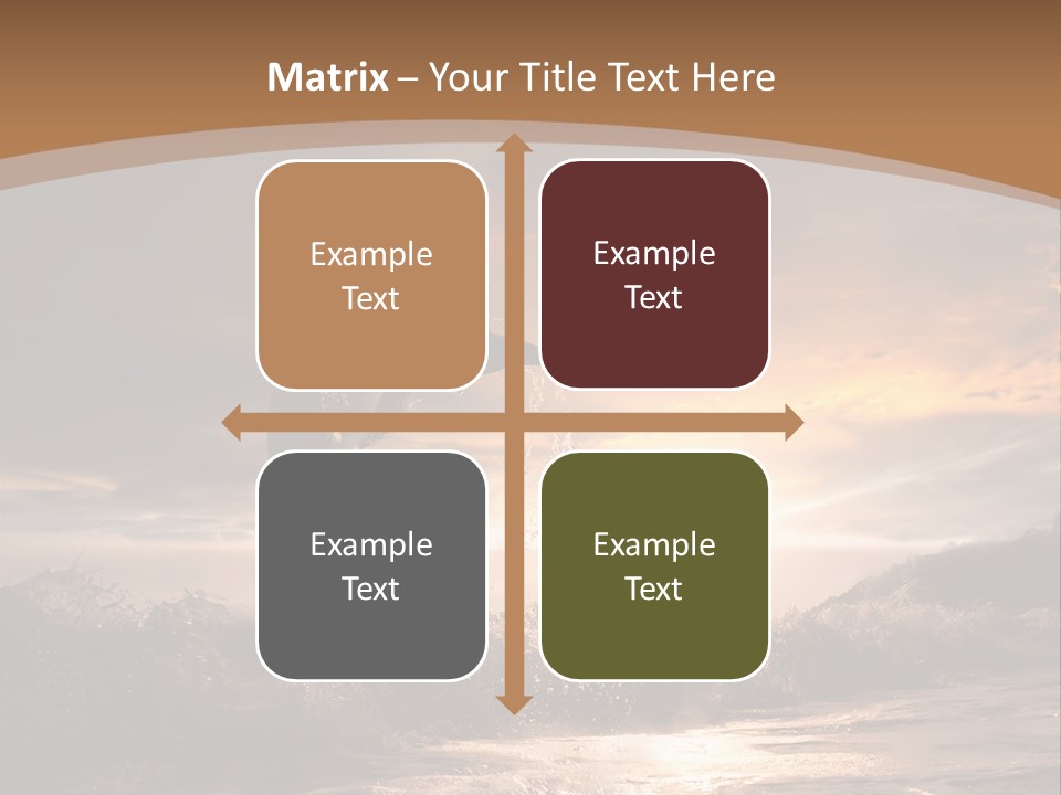 Nature Tail Ocean PowerPoint Template